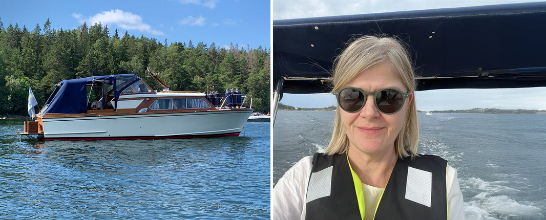 ”Vi lägger mycket tid på att hålla efter båten”