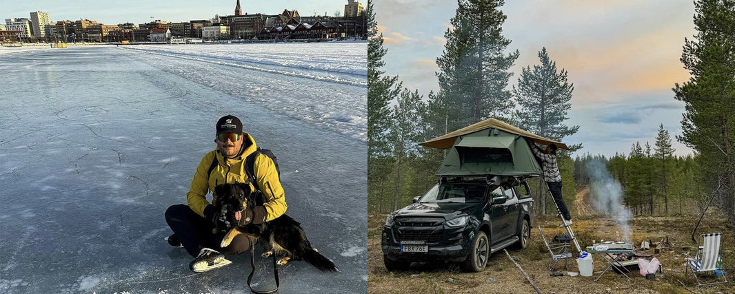 Patrik och hunden Cooper testar Wash: ”Perfekt för oss med aktiv livsstil”