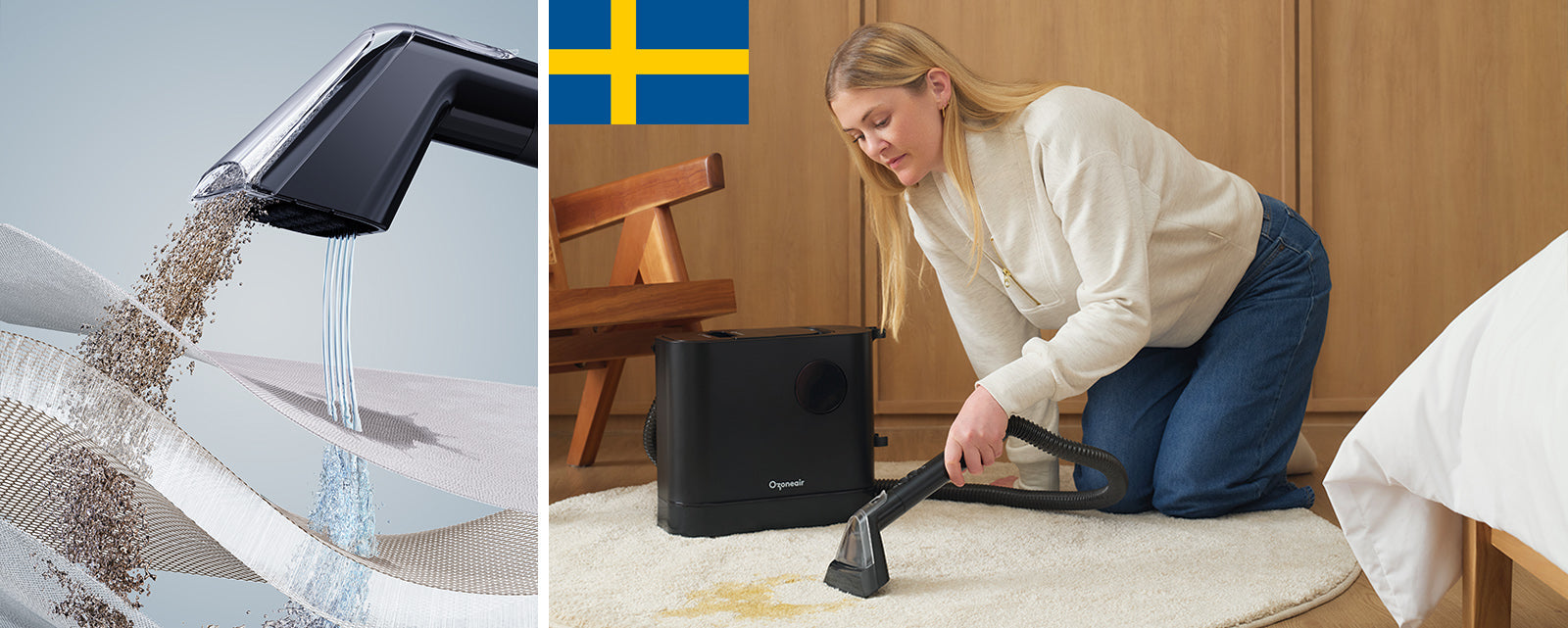 Svenska innovationen rengör textilier – utan kemikalier