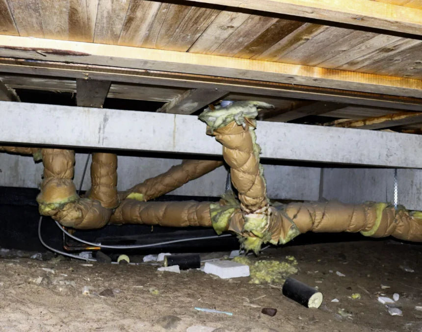 Så blir du av med fukt i krypgrund