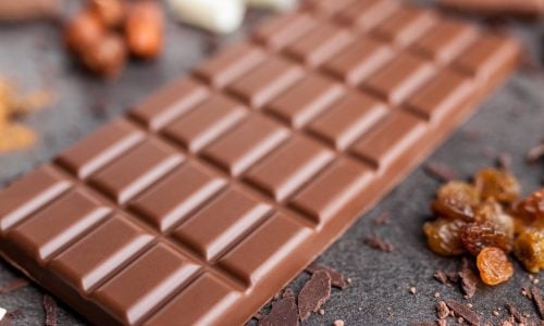 Variety of delicious and tasty chocolate background